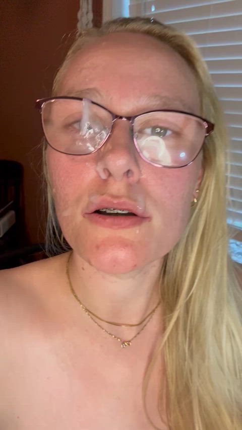 boobs braces glasses blowjobs just-boobs gif