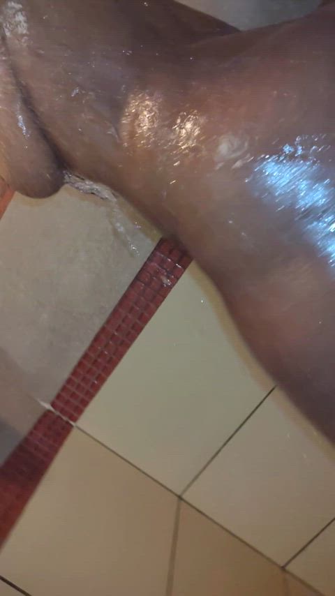 Spank me in the gym shower...