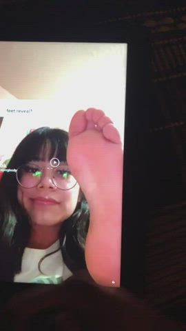 @decayingbody TikTok latina foot humping and big cumshot SOP