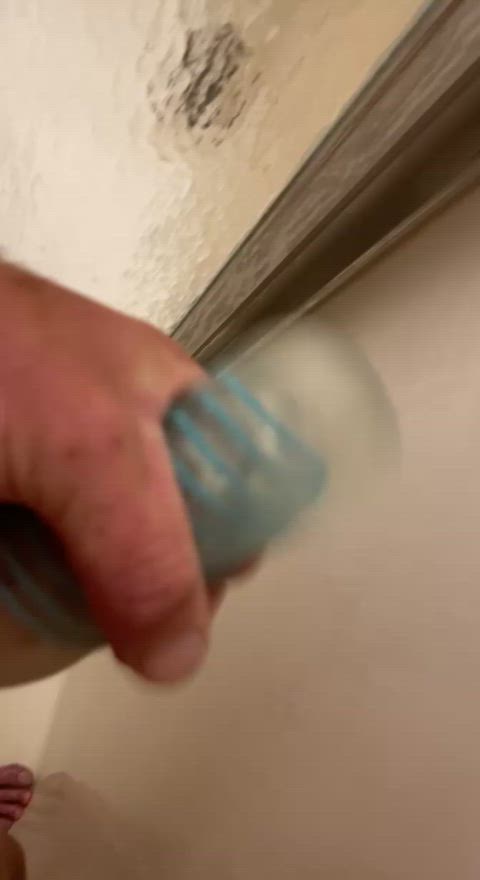 fucktoy male masturbation masturbating sex toy toy gif