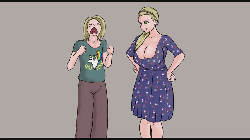 bully caption cartoon huge tits milf mom sluty-milfs gif