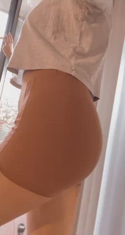 booty shorts thighs gif
