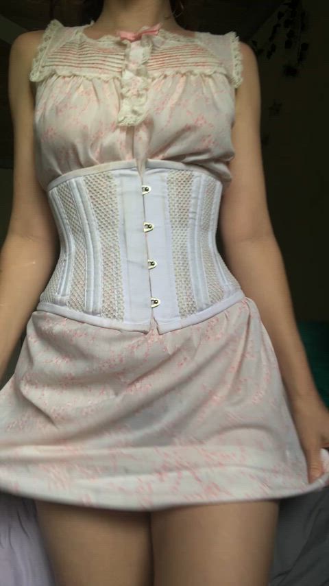 Wild bush under my corset 