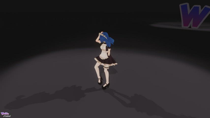 3D Anime Dancing gif
