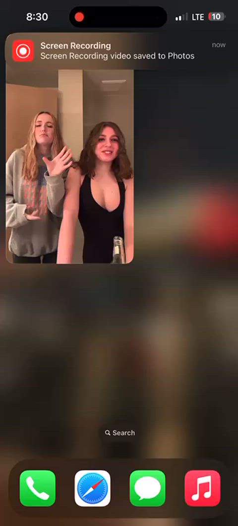 flashing nipslip tiktok gif