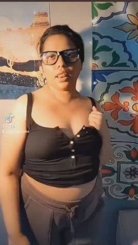 MILF Nude TikTok Titty Drop gif