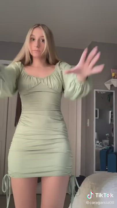 Ass Bouncing Dress gif