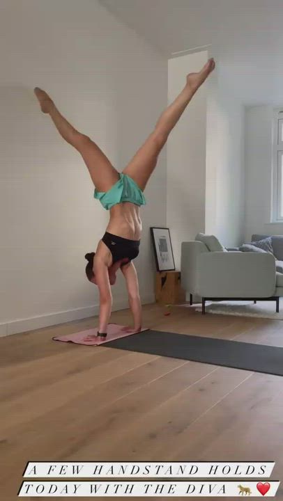 French Girls Yoga gif