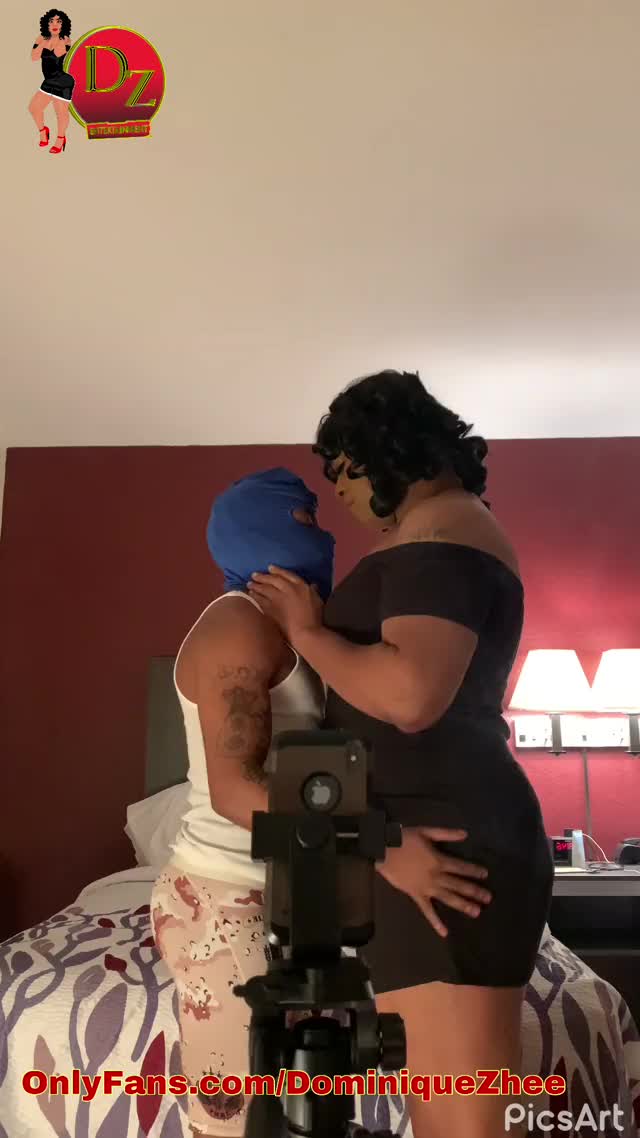 BBW-TS MEETS SHOTER GUY WITH BBC