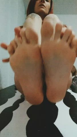 Feet Fetish Femdom Mistress gif