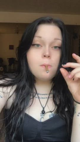 Innocent Smoking Thick gif