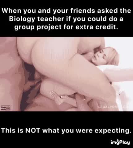 She says its a group procreation project.