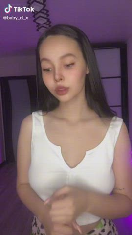 Eye Contact Handjob Tease TikTok gif