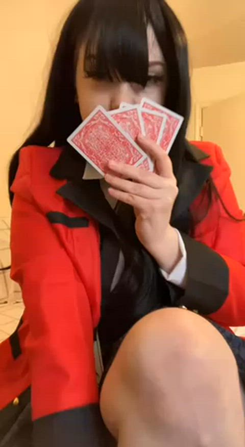 Curvy Yumeko Jabami showing off her pussy! [Kakegurui] (Spookybaby777)