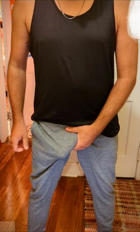 (37) Do you like how Daddy looks in his sweatpants? Or do you prefer them off?