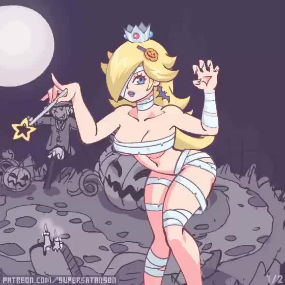 3959583 - Halloween Princess_Rosalina Super_Mario_Bros. Super_Mario_Galaxy Supersatanson