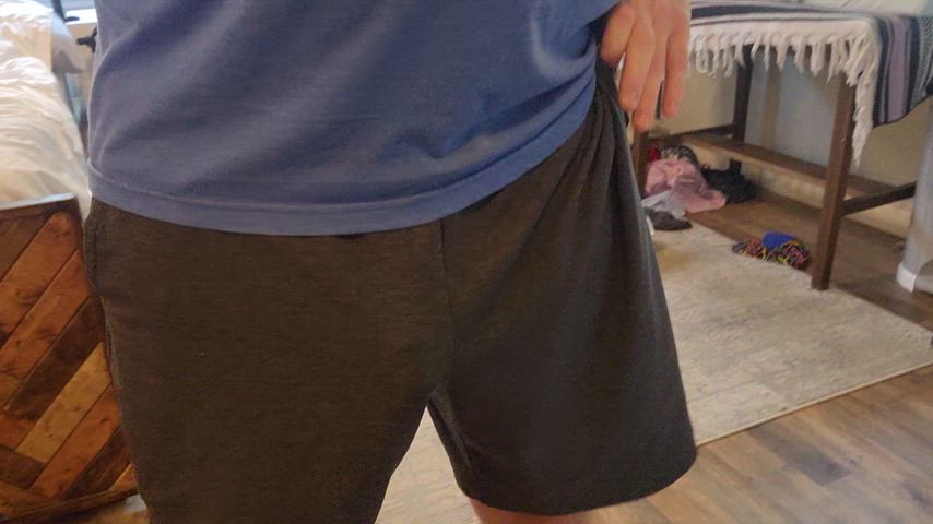 bulge cock thick cock gif