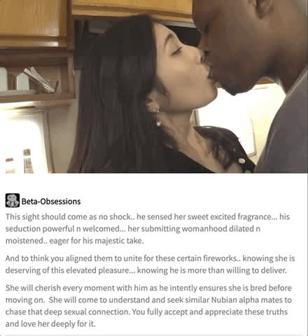 Asian Asianhotwife BBC Cuckold Cuckquean Hotwife Interracial Kissing Watching gif