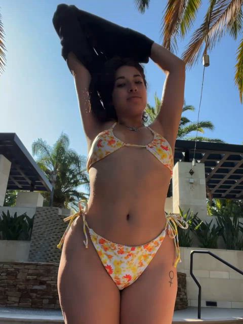 ass babe big ass booty brunette cute homemade latina thick gif