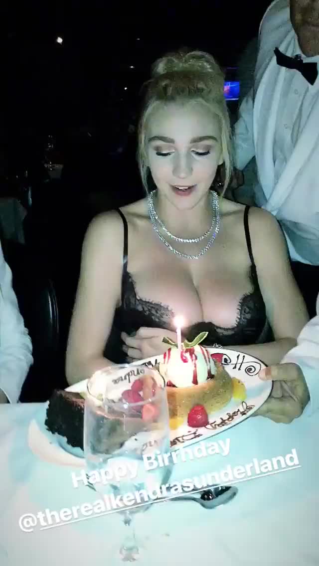 Kendra Sunderland - Birthday