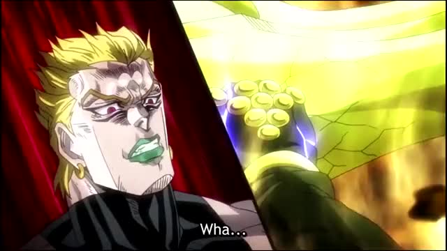 (SPOILERS) DIO dying (JoJo's Bizarre Adventure)