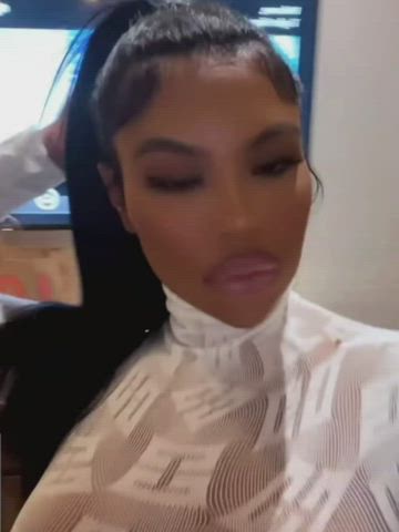 Chinese Ebony Nipples Party See Through Clothing gif