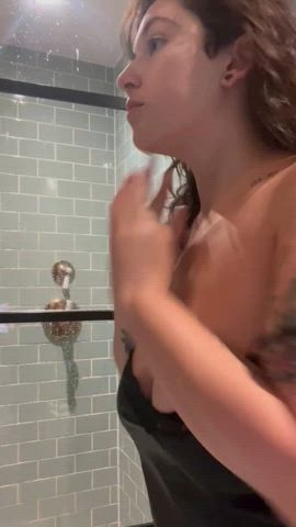 amateur big tits strip tattoo gif