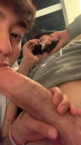 amateur big dick blowjob cock worship gay homemade monster cock pov sexy gaming couple