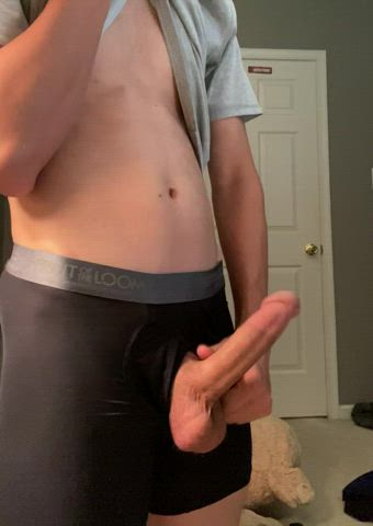 skinny with a massive cock