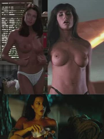 Brunette Celebrity Battle (Shannon Elizabeth, Demi Moore, America Olivo)