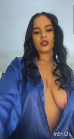accidental big tits compilation curvy homemade latina natural tits nipples gif