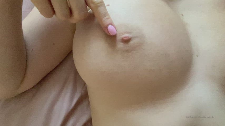 big tits natural tits nipple play nipples wrinkled gif