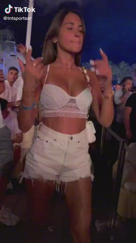 argentinian celebrity dancing sport wife gif