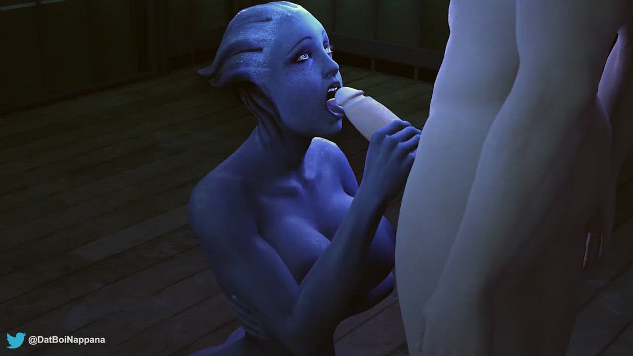 Liara T’soni handjob (Nappana) [Mass Effect]