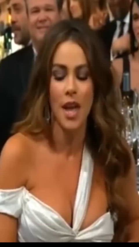 Sofia Vergara joking about her boobs