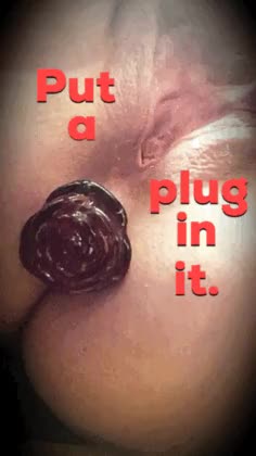 Butt plug