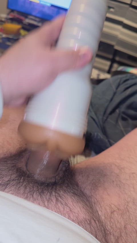 cock cum cumshot fleshlight jerk off male masturbation masturbating gif