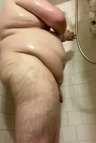 male masturbation shower solo gif