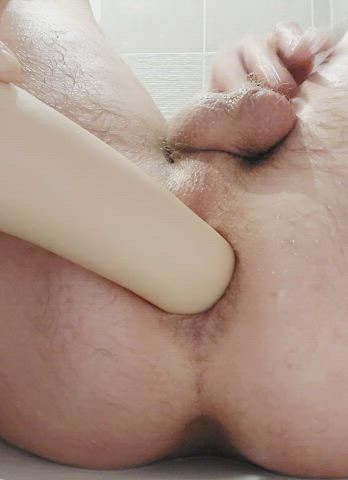 anal play close up fisting gape gaping gay gif