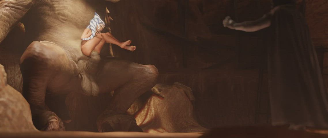 Ahsoka and Rancor (ZMSFM)