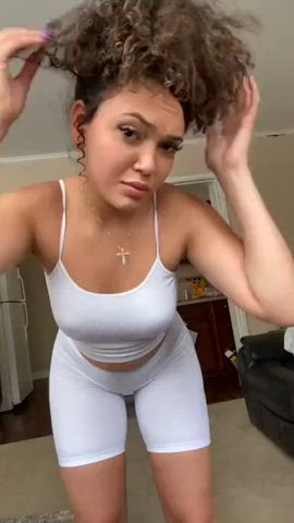 18 years old ass babe dancing girls homemade pretty sensual teen tiktok gif