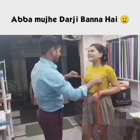 Papa mujhe bhi Darji wala (tailor) bana hai