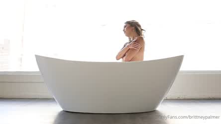 Bathtub OnlyFans Topless gif