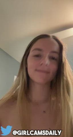 18 years old amateur cute hairy pussy onlyfans teen tiktok twerking gif