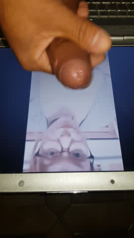 boobs cum cumshot glasses tits webcam gif