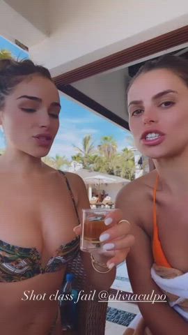bikini celebrity cleavage hispanic natural tits olivia culpo gif
