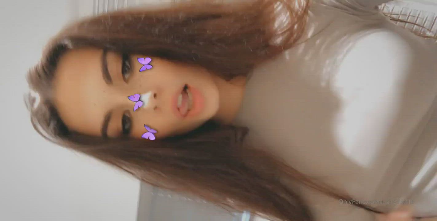 18 Years Old Boobs Teen gif