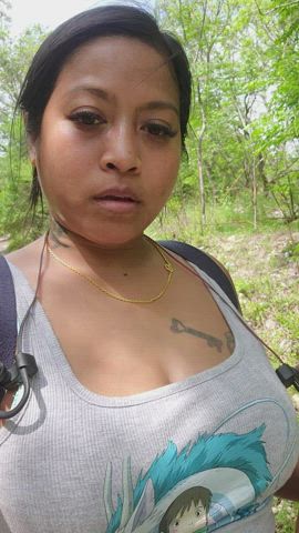 Hiking in San Antonio Texas last week.