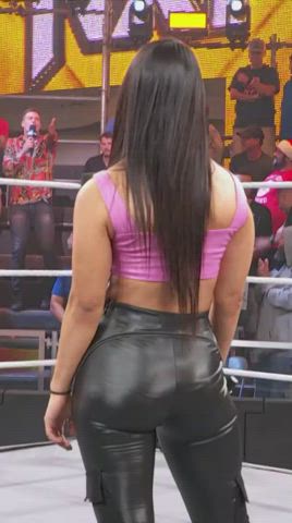 ass big ass booty leather thick tiny wrestling gif