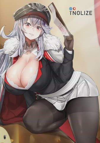 Graf Zeppelin Lewd Body (Tnolize) [Azur Lane]